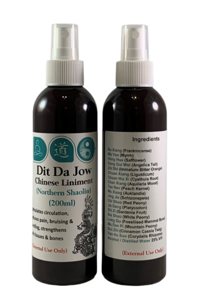 Dit Da Jow Liniment Northern Shaolin Dao Holistic, Stalybridge, Tameside, UK