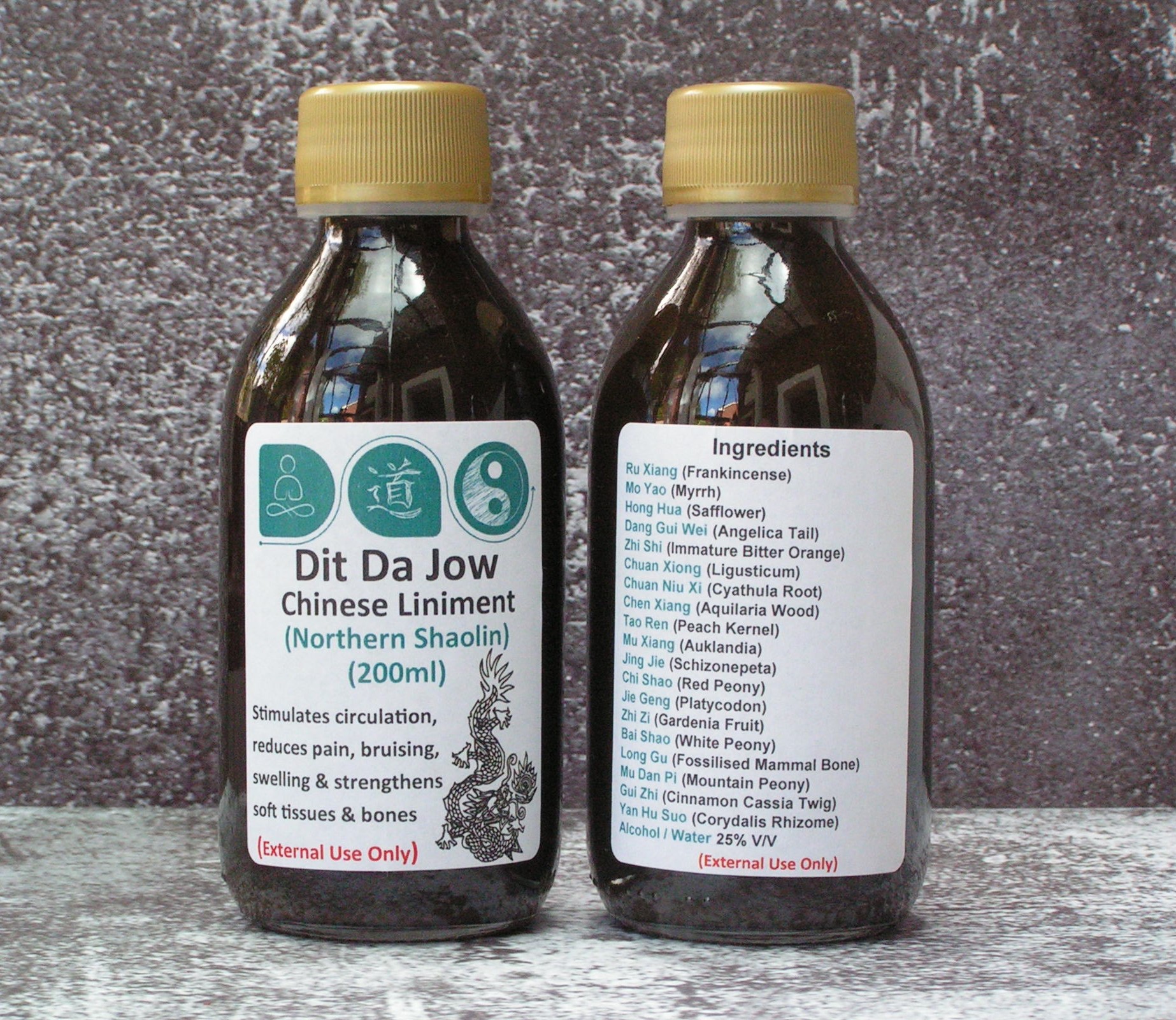Dit Da Jow Liniment (Northern Shaolin) 200ml