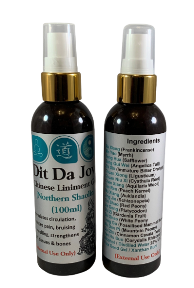 Dit Da Jow Liniment Gel Northern Shaolin Dao Holistic, Stalybridge, Tameside, UK