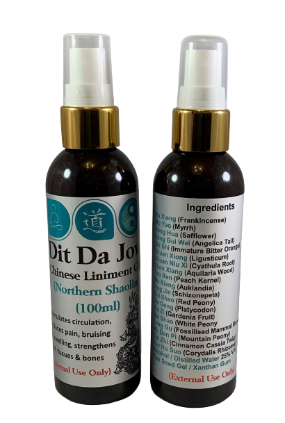 Dit Da Jow Liniment Gel Northern Shaolin Dao Holistic, Stalybridge, Tameside, UK