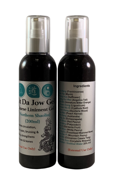 Dit Da Jow Liniment Gel Northern Shaolin Dao Holistic, Stalybridge, Tameside, UK