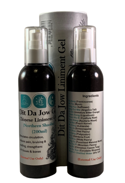 Dit Da Jow Liniment Gel Northern Shaolin Dao Holistic, Stalybridge, Tameside, UK