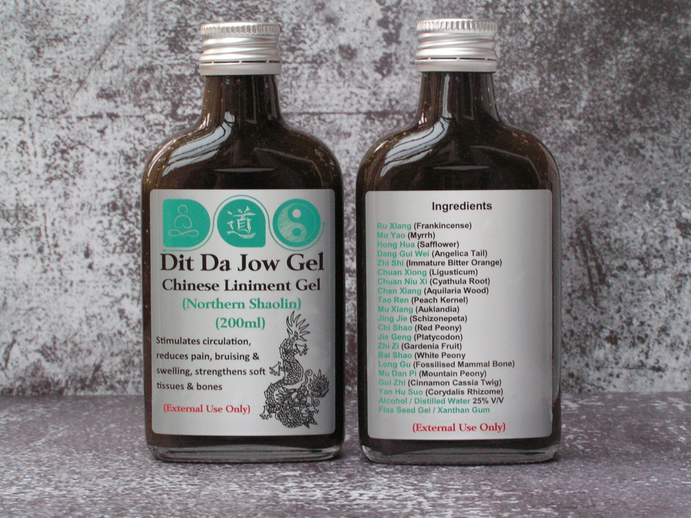 Dit Da Jow Gel (Northern Shaolin) 200ml