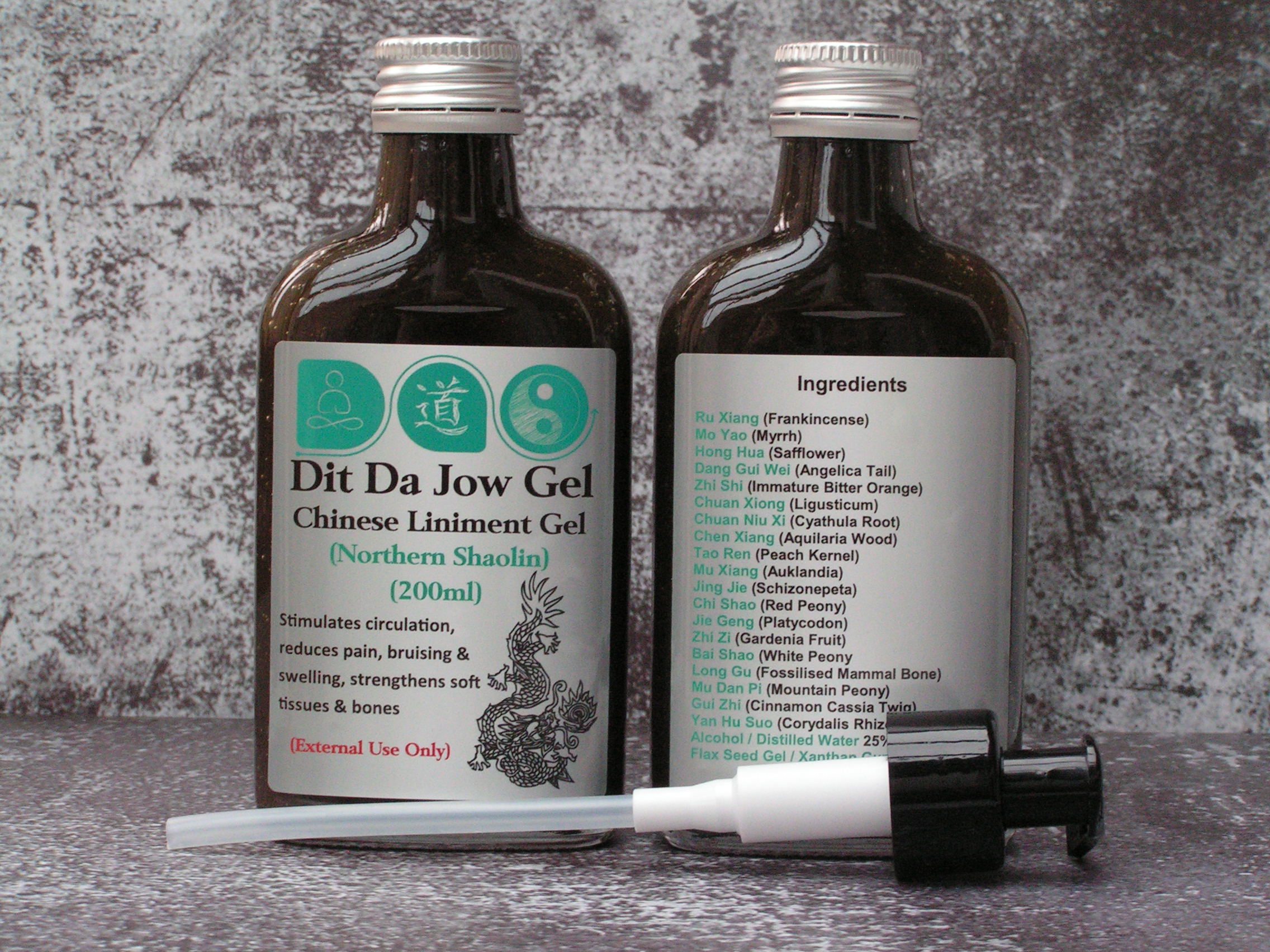 Dit Da Jow Gel (Northern Shaolin) 200ml