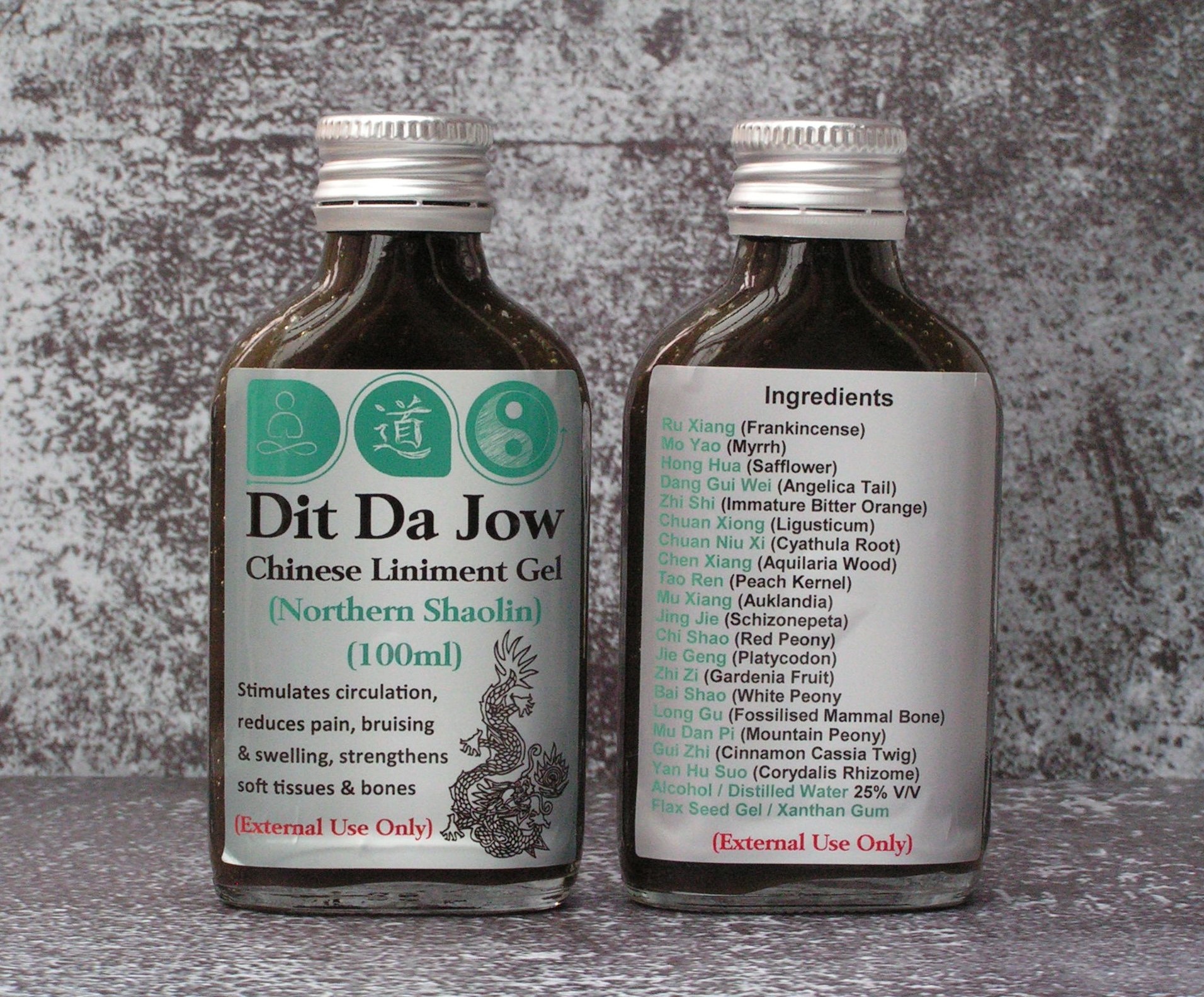 Dit Da Jow Gel (Northern Shaolin) 100ml