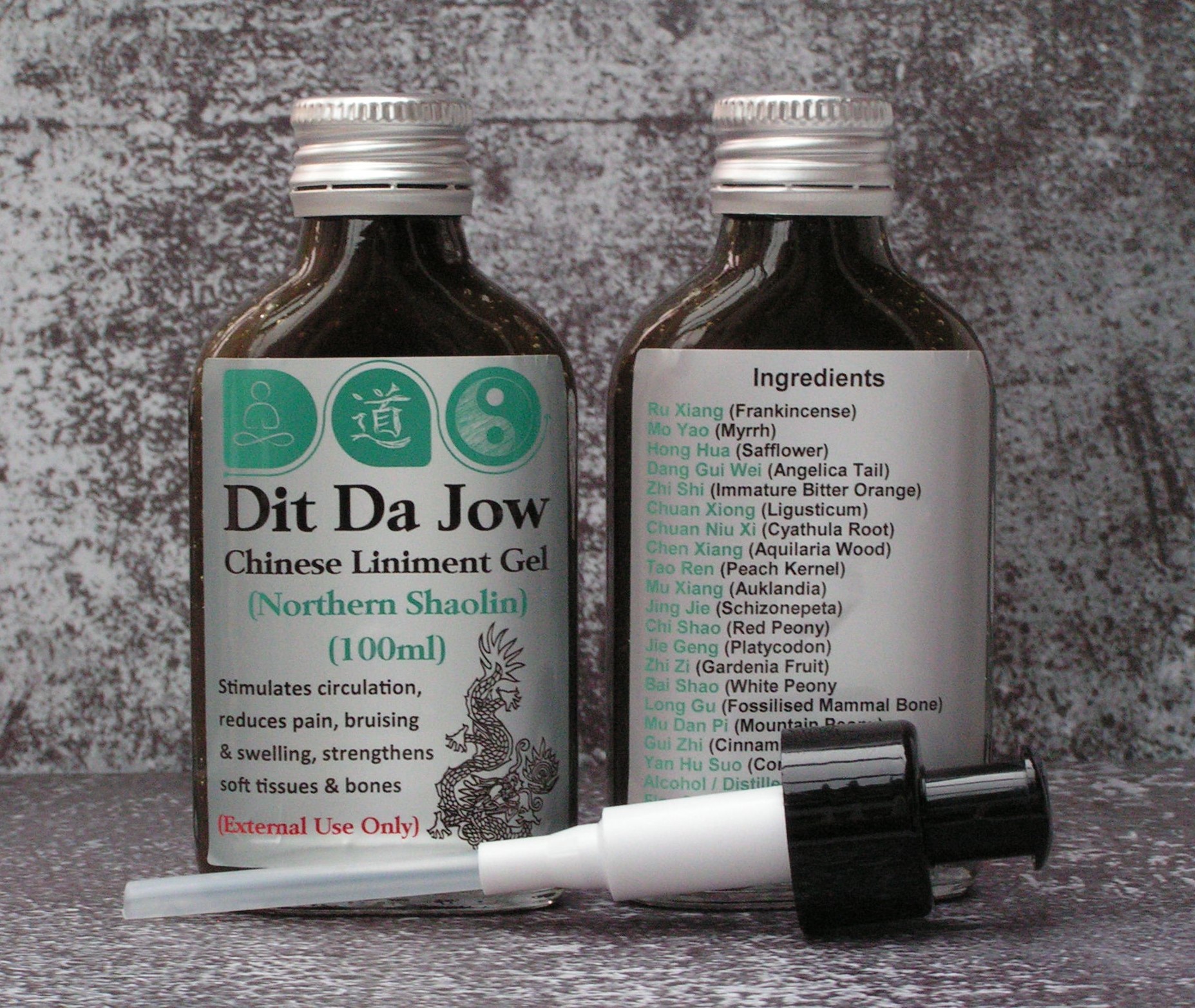 Dit Da Jow Gel (Northern Shaolin) 100ml