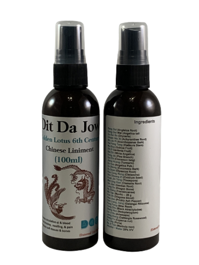 Dit Da Jow Liniment Golden Lotus 6th Century Dao Holistic, Stalybridge, Tameside, UK