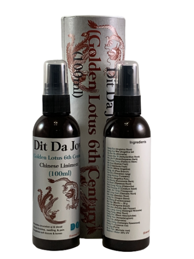 Dit Da Jow Liniment Golden Lotus 6th Century Dao Holistic, Stalybridge, Tameside, UK