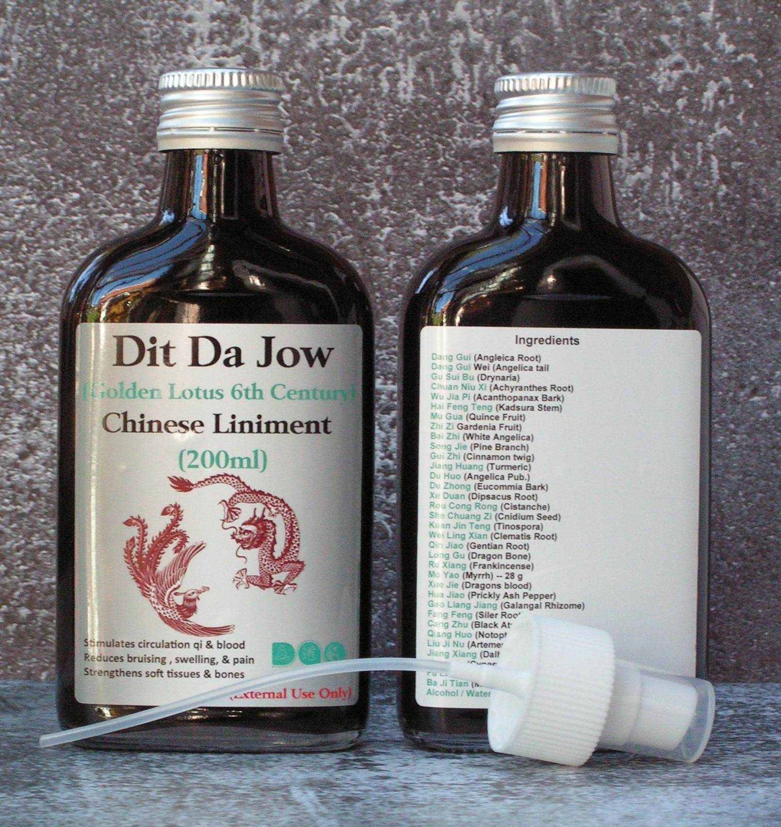 Dit Da Jow Golden Lotus 200ml