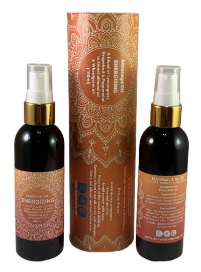 Mandala Bliss ENERGIZING MASSAGE OIL - Image 4