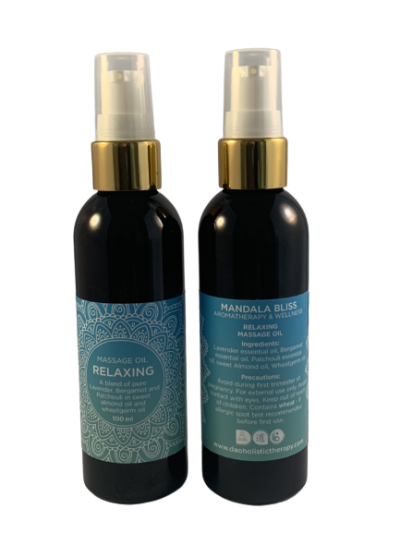 Mandala Bliss RELAXING MASSAGE OIL